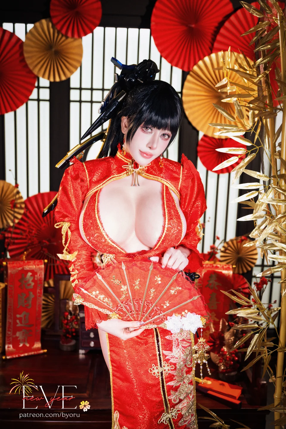 Byoru - Eve New Year Qipao Stellar Blade [62P,19V-2.47GB] tg@simisebaisi 【丝足阁】022.webp